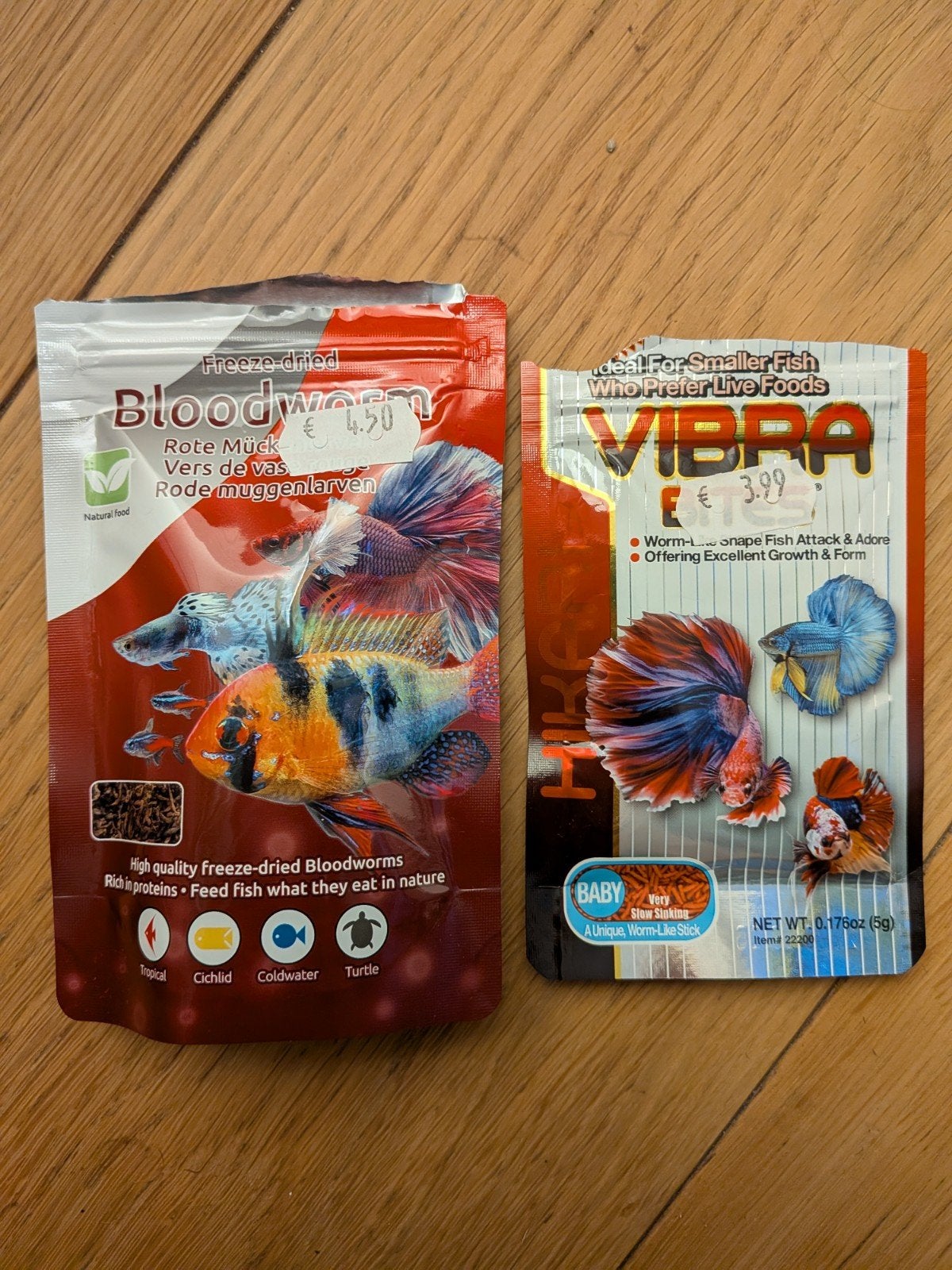 Visvoer, Ophalen
