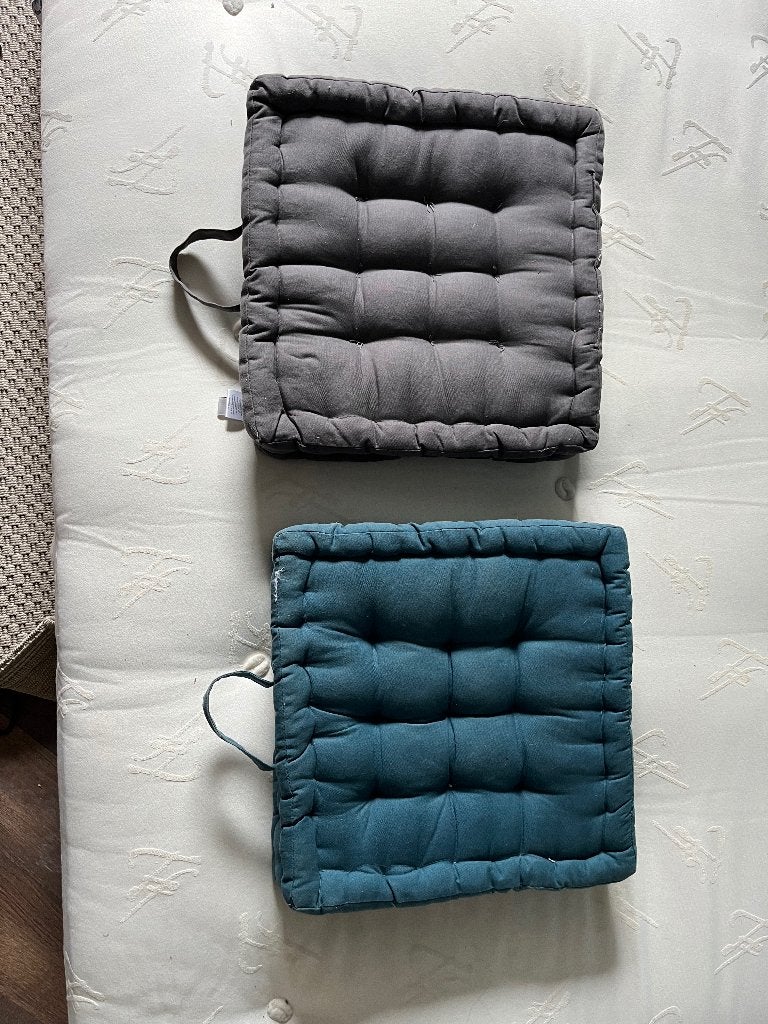 Coussin de sol, Maison & Meubles, Accessoires pour la Maison | Coussins, Enlèvement, Utilisé, Gris