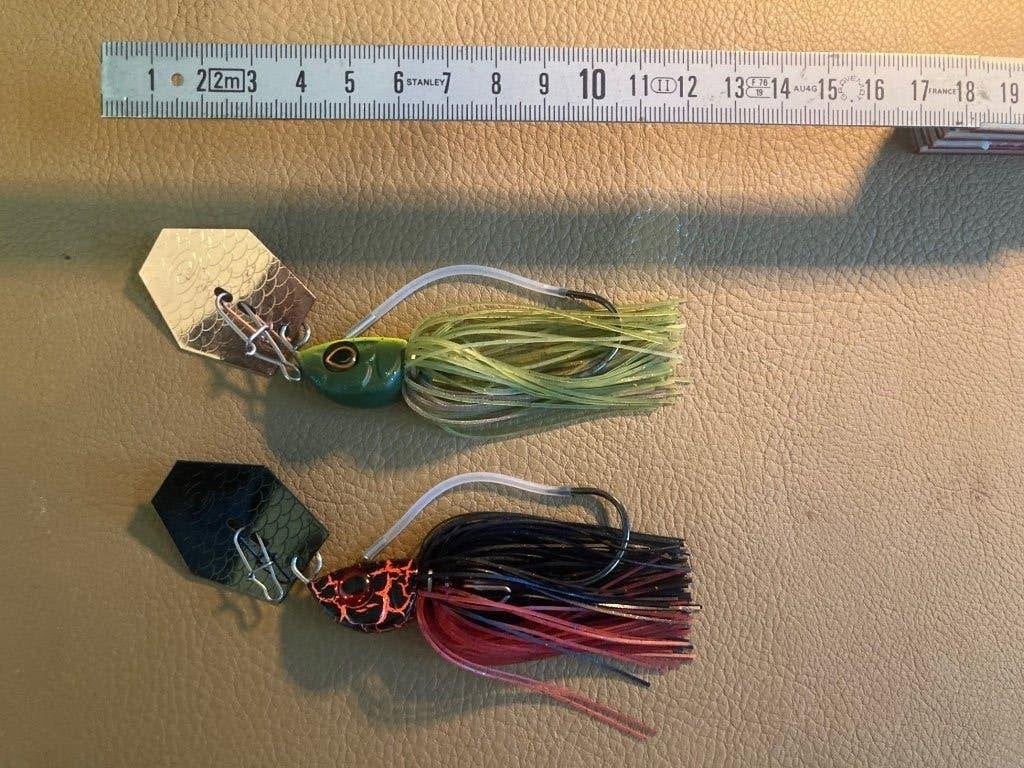 2* Illex Crazy Crusher -  chatterbait, Ophalen of Verzenden, Nieuw, Complete set