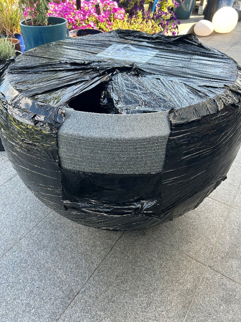 Vaas bol arc graniet, Tuin en Terras, Ophalen, Nieuw, Binnen