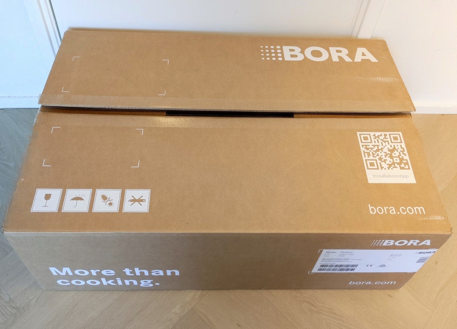 Nieuw!! Bora x pure puxu2 inductie kookplaat met afzuiging, Nieuw, Ophalen of Verzenden, Energieklasse A of zuiniger, Inbouw