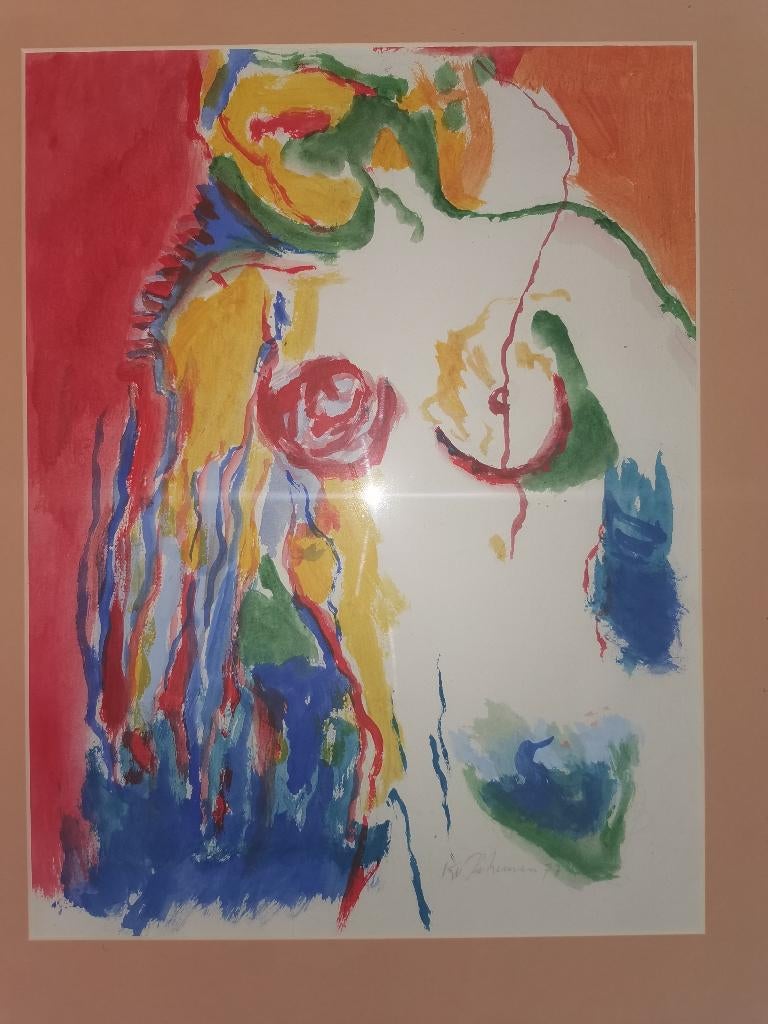 Œuvre unique Kees Bohemen Signée et datée 1977, Antiquités & Art, Art | Peinture | Classique, Enlèvement