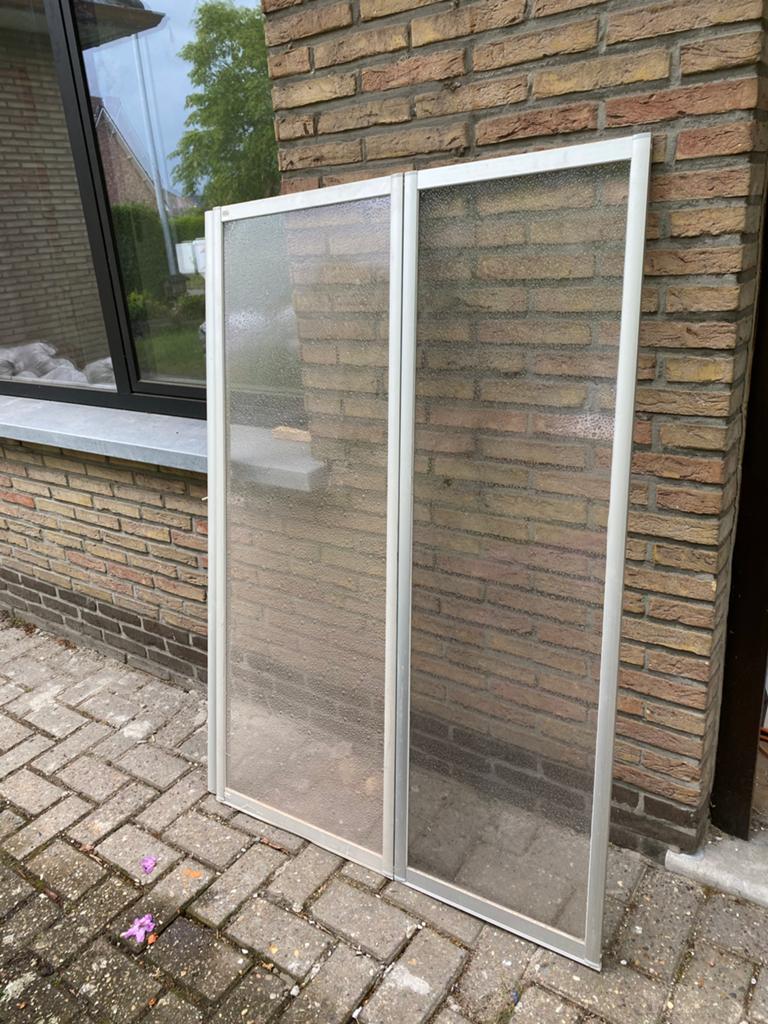 Badscherm - douche-in-bad - badwand, Ophalen, Gebruikt, Overige typen