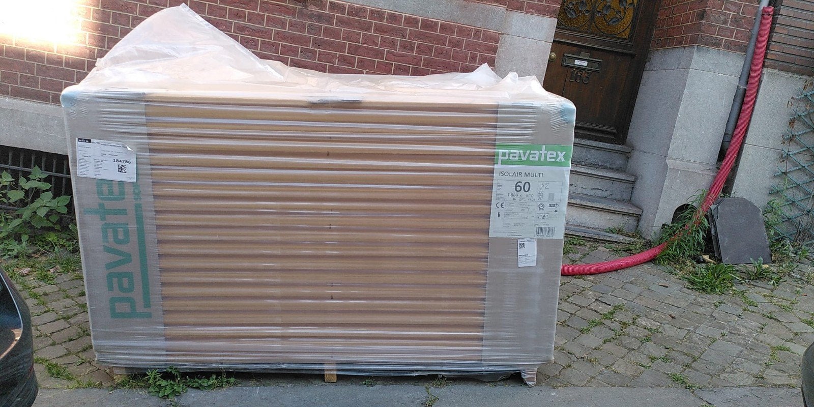 HOUTVEZEL 60 MM PAVATEX INSULAIR MULTI, Overige materialen, 4 tot 8 cm, Dakisolatie, Nieuw