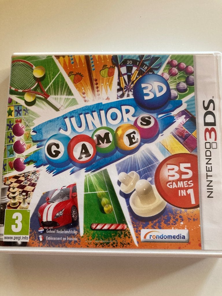 Nintendo 2DS - 3DS Junior Games - originele doos, Puzzel en Educatief, 1 speler, Ophalen of Verzenden, Zo goed als nieuw