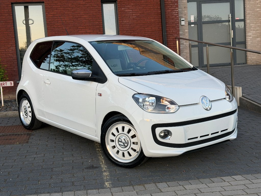 Volkswagen up! 1.0i (75Ch) White Edition (44.527Km) CT Ok, Auto's, Volkswagen, Voorwielaandrijving, Up!, Leder en Stof, Wit