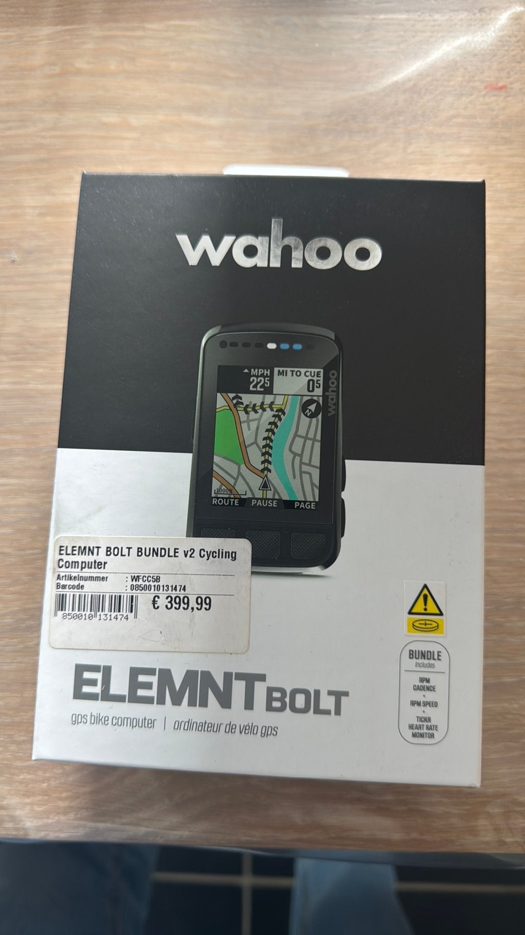 Wahoo Bolt Element Bundle V2, Fietsen en Brommers, Ophalen, Nieuw