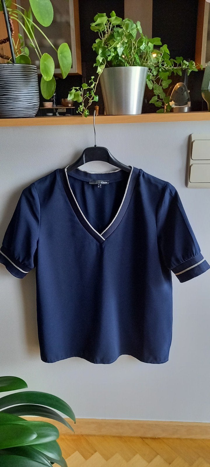 Blouse. S. ETAM, Kleding | Dames, Blouses en Tunieken, Etam, Zo goed als nieuw, Maat 36 (S), Blauw