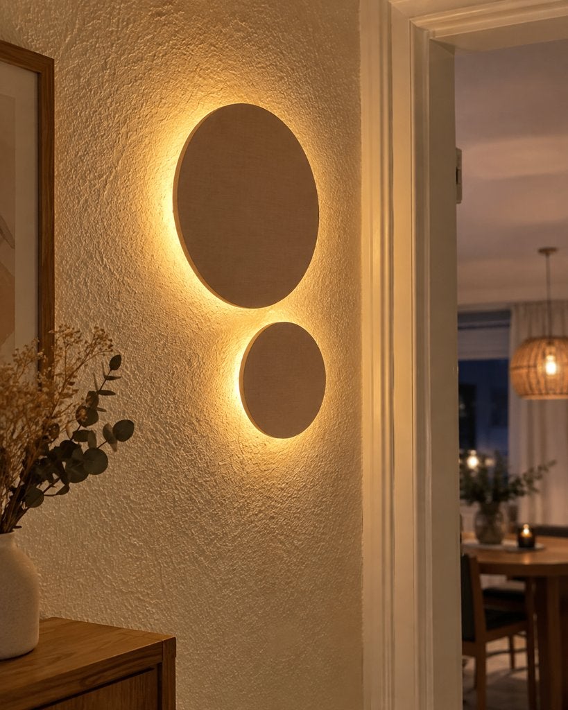 Oplaadbare LED Wandlamp Beige | Nieuw, LED, Verzenden, Nieuw, Wandlamp