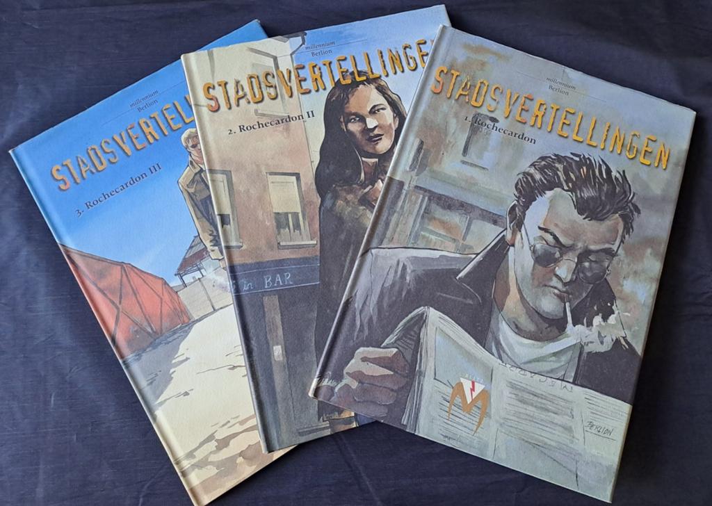 Volledige reeks Stadsvertellingen met dustcovers, Boeken, Stripverhalen, Ophalen of Verzenden