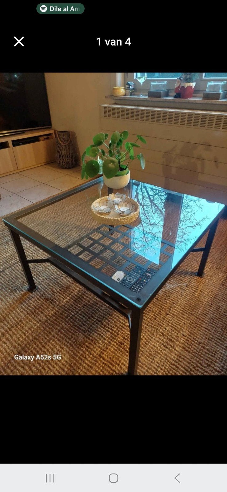 Knappe salontafel meeneemprijs!, Huis en Inrichting, Ophalen