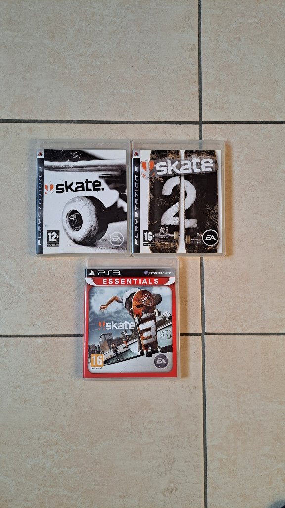Skate 1, 2 & 3 - PS3, Games en Spelcomputers, Games | Sony PlayStation 3, 1 speler, Ophalen of Verzenden, Zo goed als nieuw, Sport