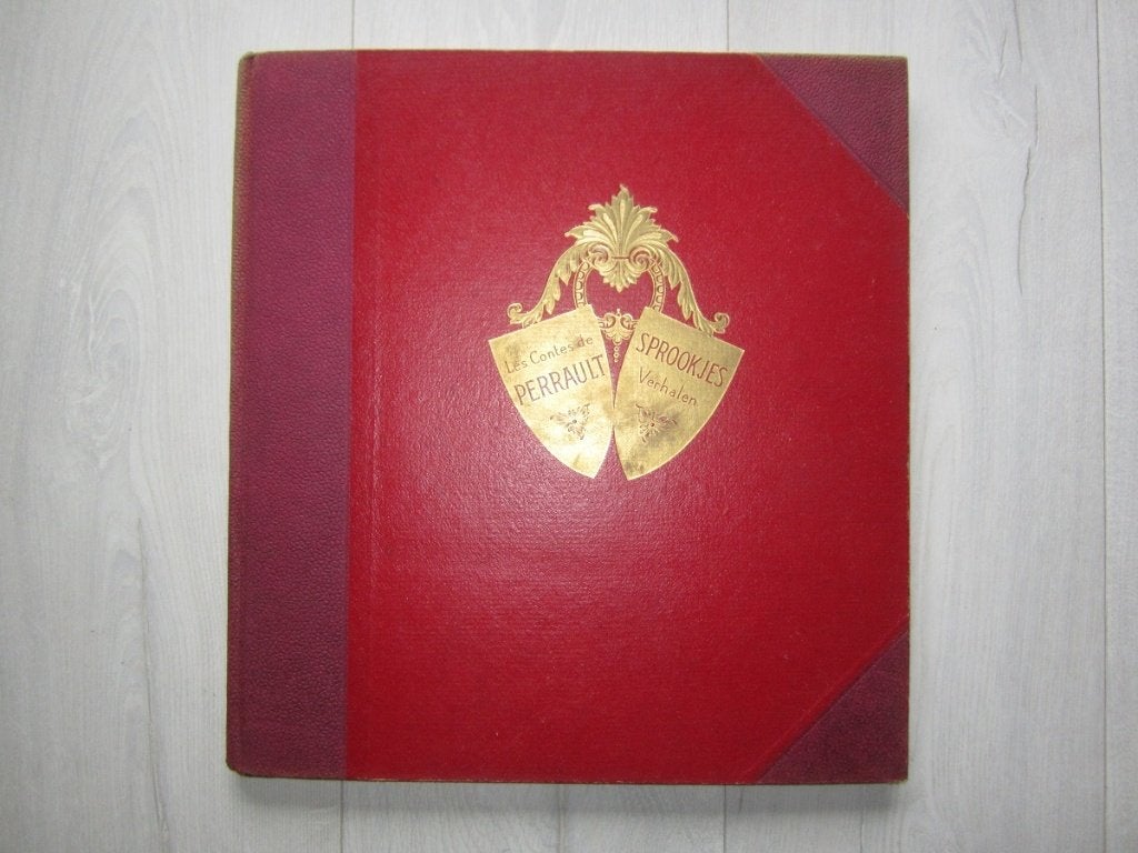 Chocolat Victoria - Les contes de Perrault - 1948, Boeken, Prentenboeken en Plaatjesalbums, Ophalen of Verzenden, Gelezen, Collectif