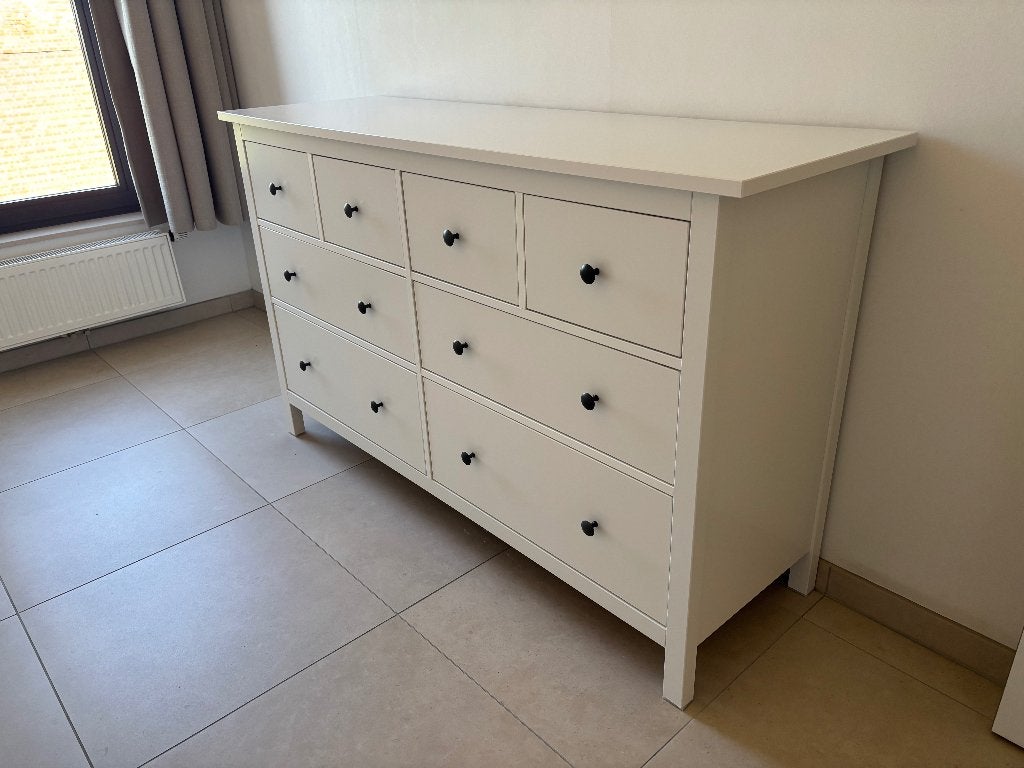 IKEA commode Hemnes 8 laden, Ophalen, 50 tot 70 cm, 100 cm of meer, Zo goed als nieuw