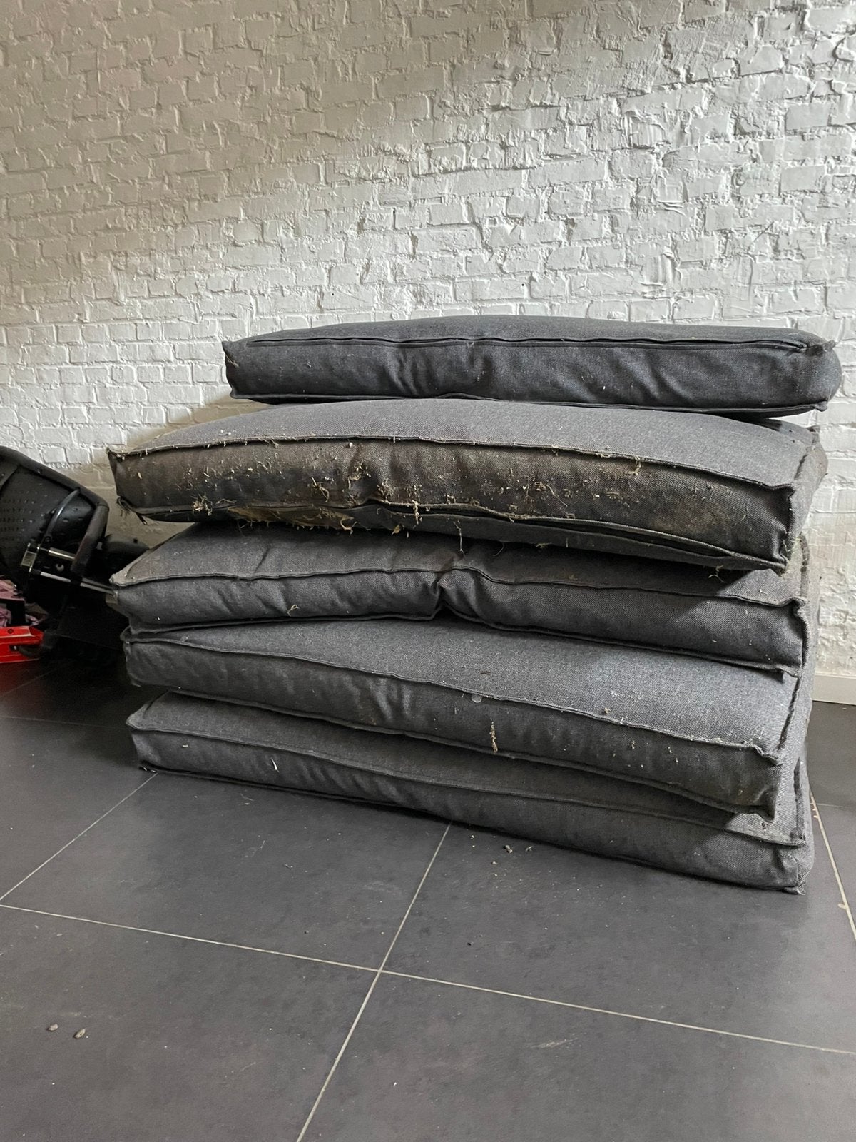 Pallet kussens, Tuin en Terras, Ophalen, Gebruikt