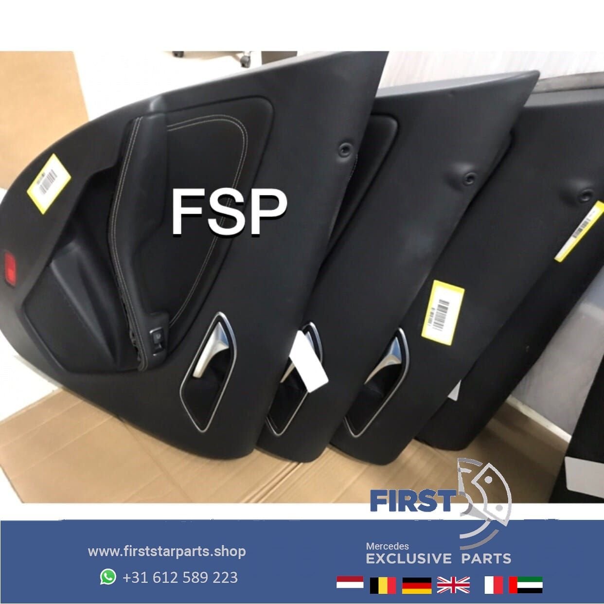 W156 DEURPANEEL Mercedes GLA KLASSE DEUR PANEEL KAART, Utilisé, -, -, Enlèvement ou Envoi