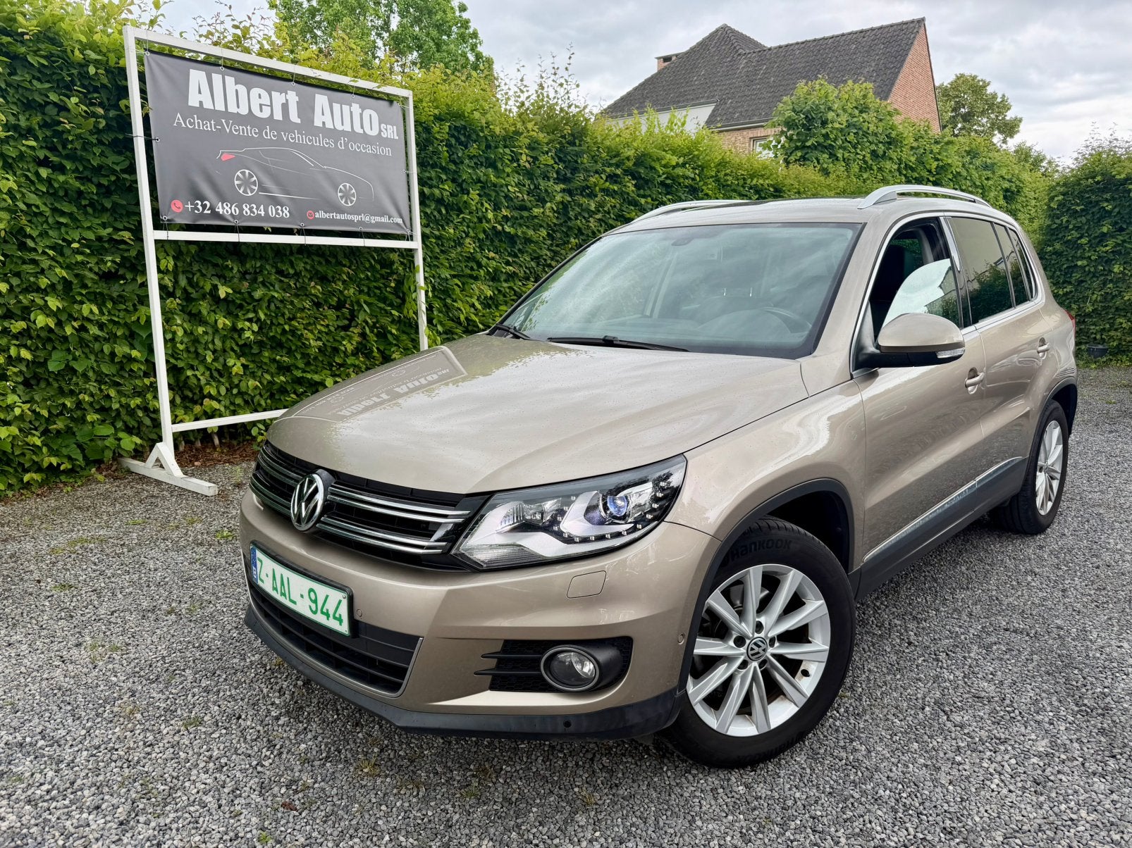 VW TIGUAN 2.0 TDI Diesel. 81.KW. GPS. EURO 5B., Autos, Euro 5, Achat, Entreprise, Noir