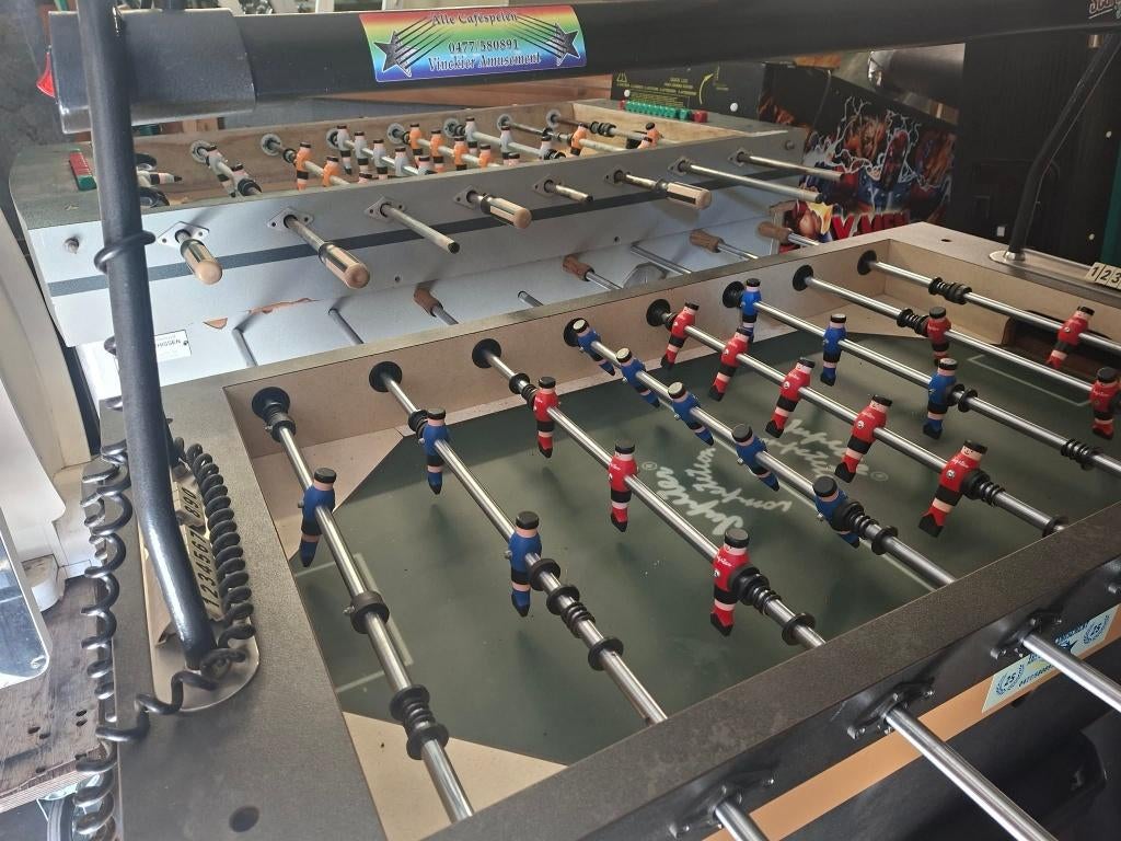 Voetbaltafels te koop., Enlèvement, Utilisé