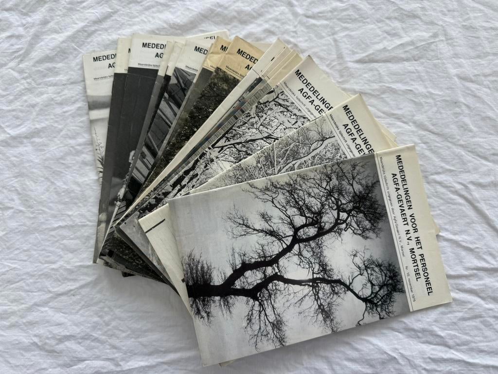 162 AGFA Gevaert boekjes: Gevaert Post & mededelingen, Ophalen of Verzenden, Gelezen, Fotografie algemeen