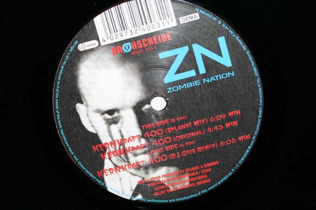 Zombie Nation – Kernkraft 400 - techno - trance, Ophalen of Verzenden, Gebruikt, 12 inch, Techno