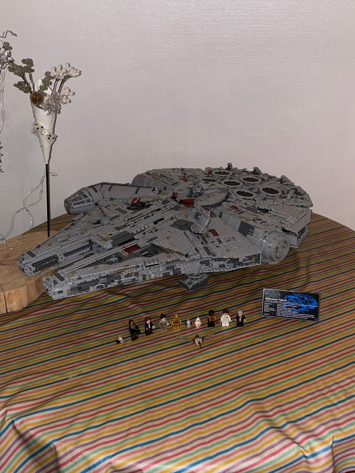 LEGO Star Wars 75192 UCS Millennium Falcón - Complet + Boîte, Ensemble complet, Comme neuf, Star Wars, Enlèvement ou Envoi