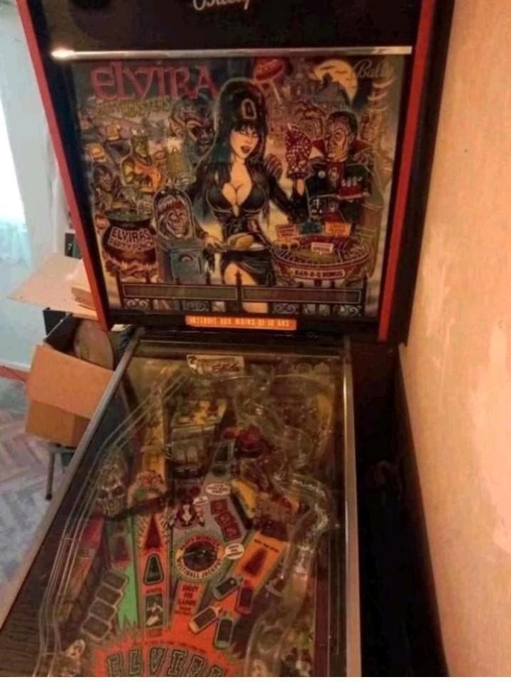Flipper Bally Elvira, Enlèvement, Bally