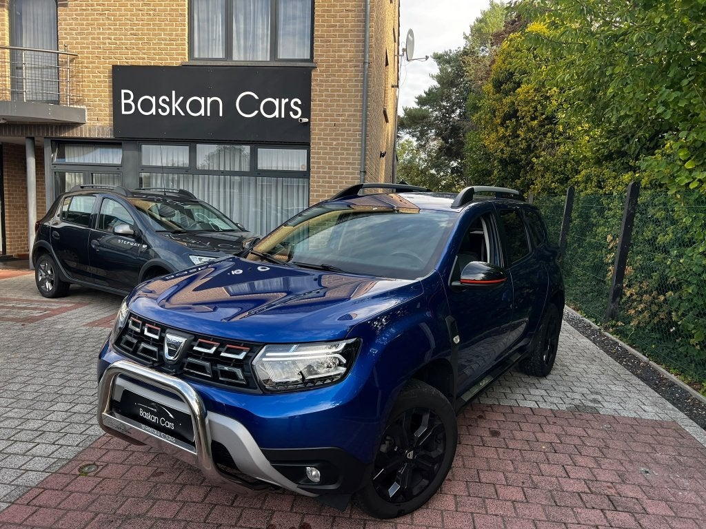 DACIA DUSTER 1.3TCE/AUTOMAAT/71.000KM/FULL/12M GARANTIE, Auto's, Automaat, Dealer onderhouden, Duster, Blauw