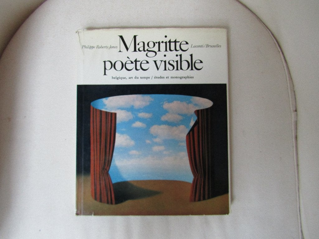 Magnifique livre sur Magritte poète de l'invisible1972, Peinture et dessin, Enlèvement ou Envoi, Philippe Roberts-Jones, Comme neuf