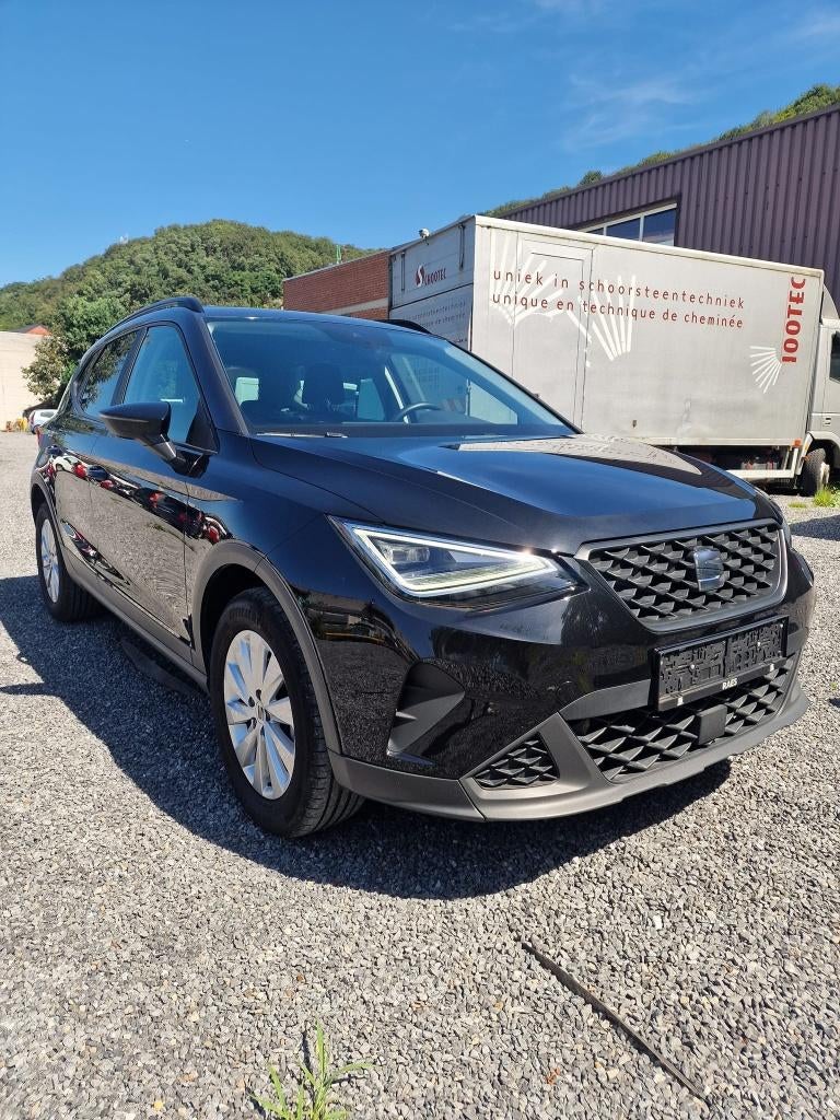 Seat Arona 1.0 TSI X Move! Full Link DSG // TVA Deductible, Auto's, Seat, Stof, USB, Zwart, Bedrijf