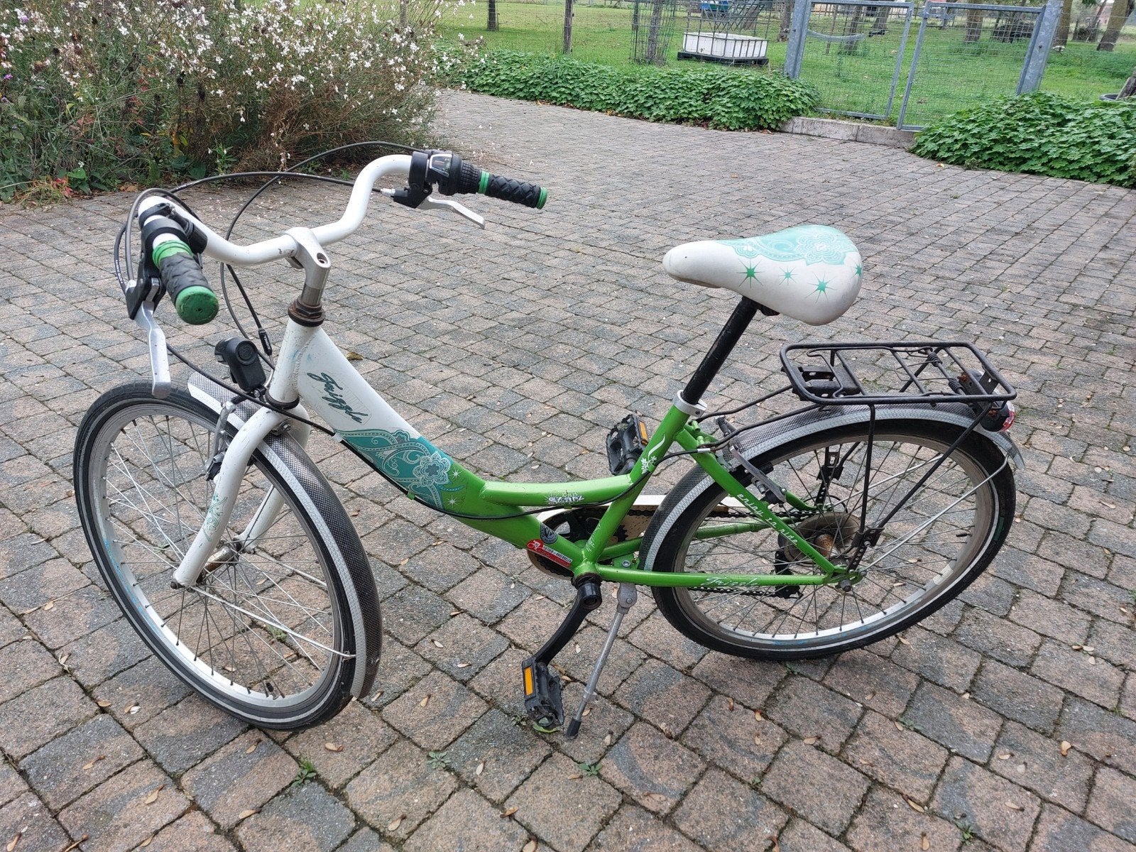 meisjesfiets 24 inch, Fietsen en Brommers, Ophalen, Velgrem, Versnellingen, Gebruikt