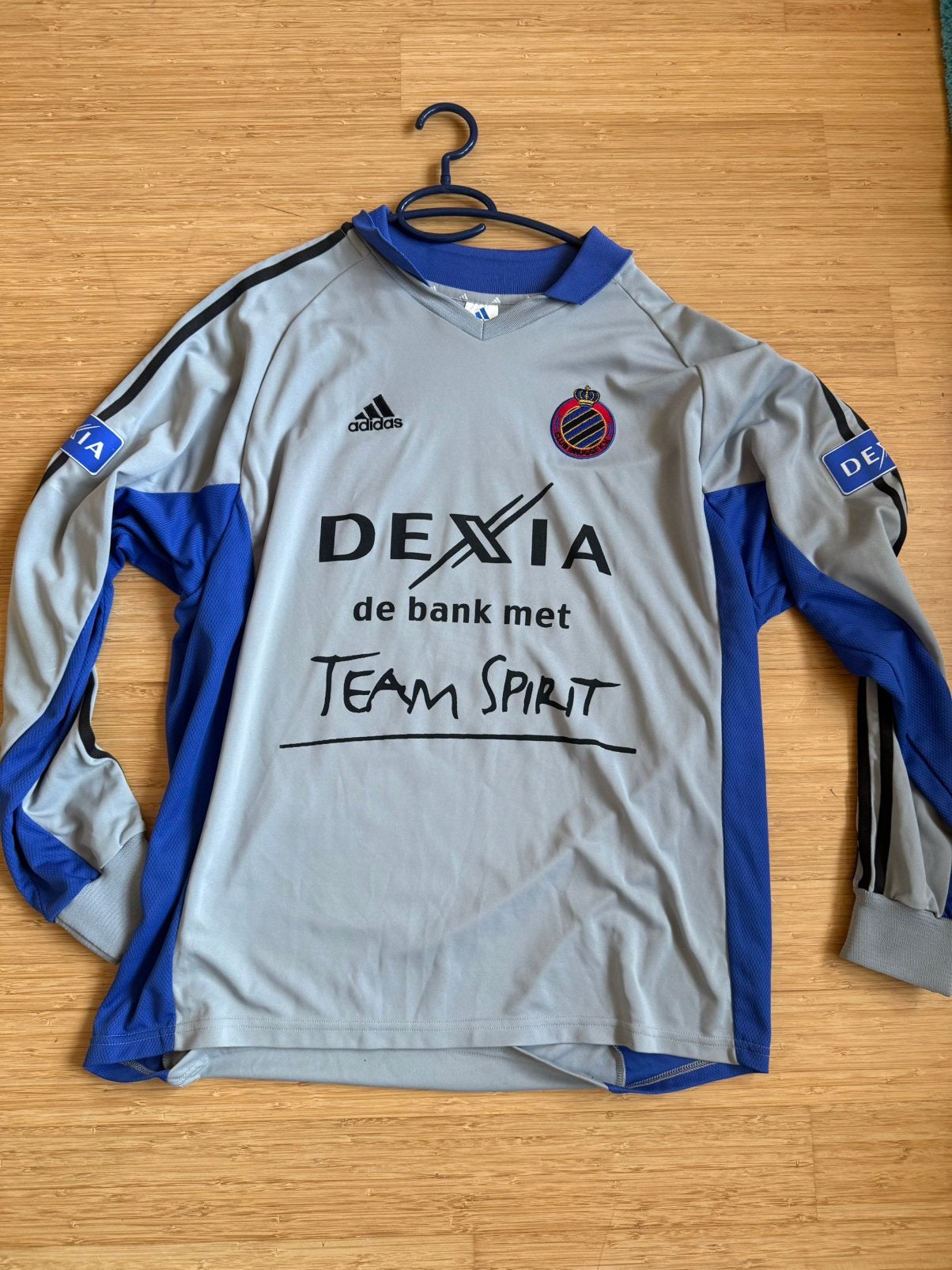 Match prepared shirt Club Brugge Spilar Team Spirit, Verzamelen, Ophalen of Verzenden, Gebruikt, Shirt