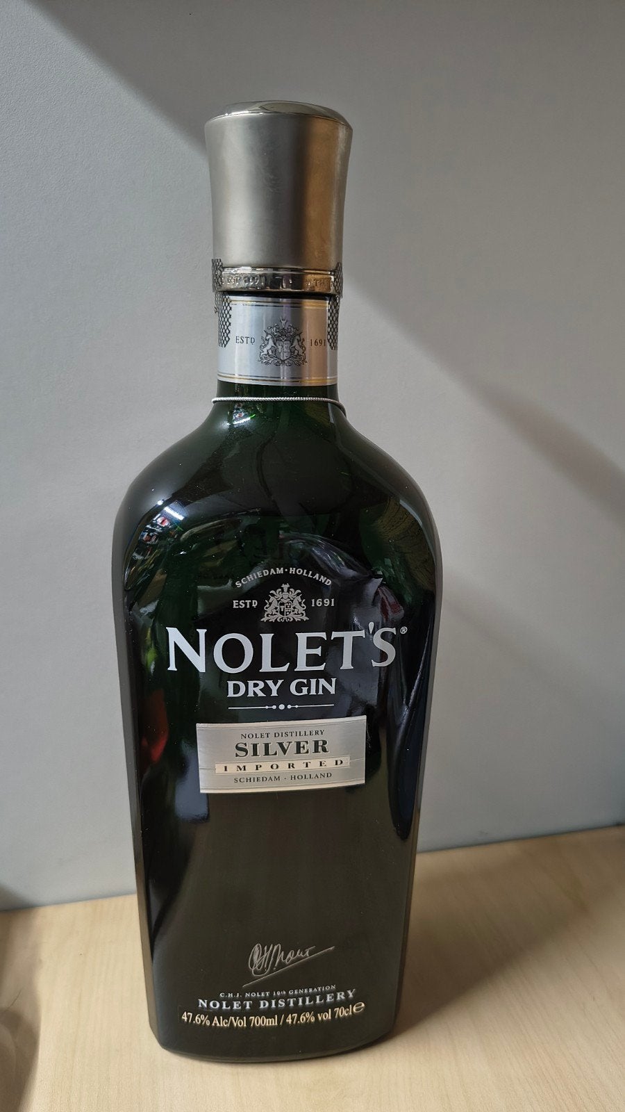 Gin, Ophalen