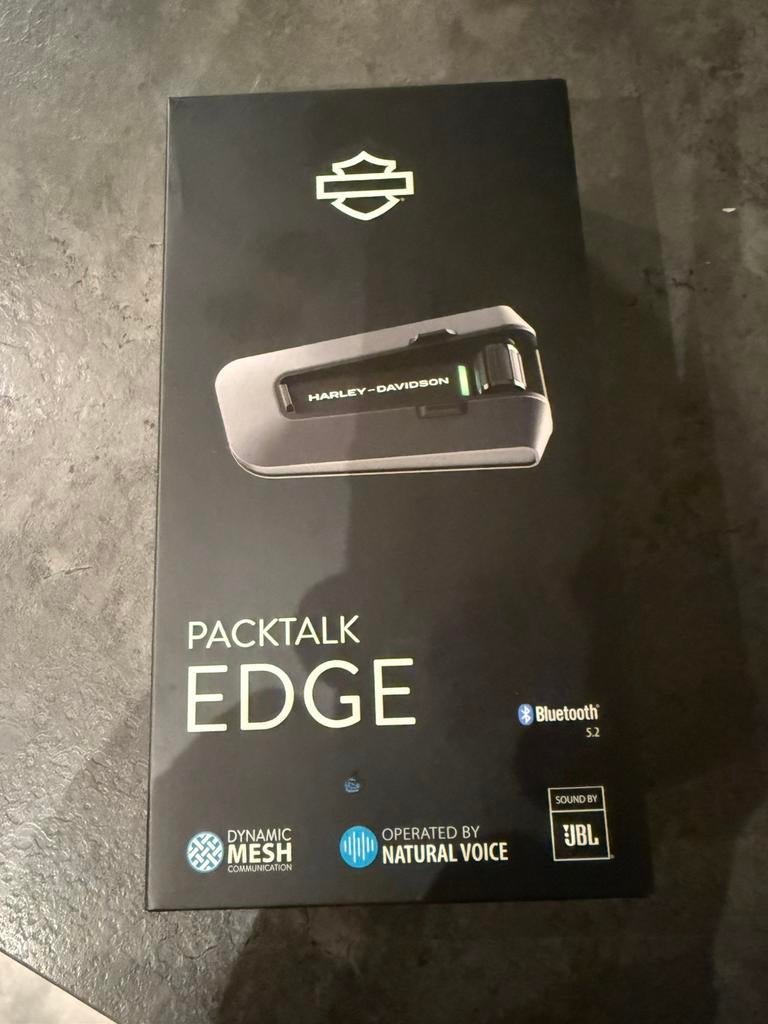 Harley davidson packtalk edge premium nieuw in de doos, Motoren, Ophalen of Verzenden, Zo goed als nieuw