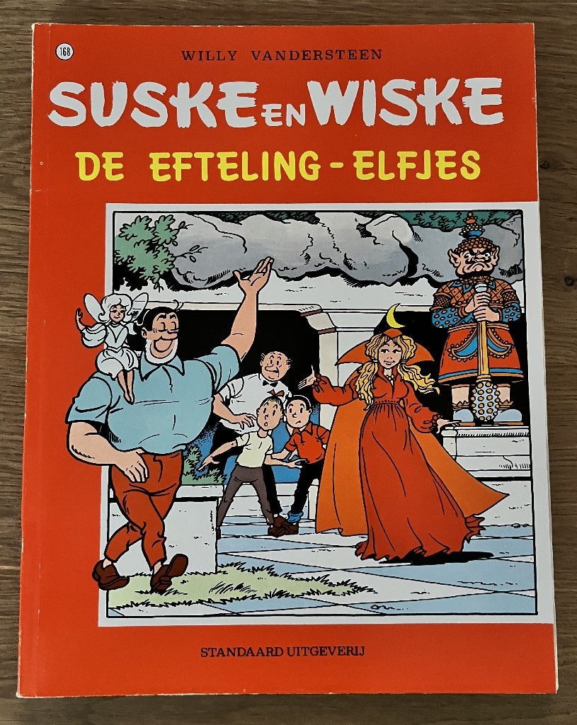 Suske en Wiske - De Efteling-elfjes -168(1994) Strip, Boeken, Eén stripboek, Ophalen of Verzenden, Gelezen