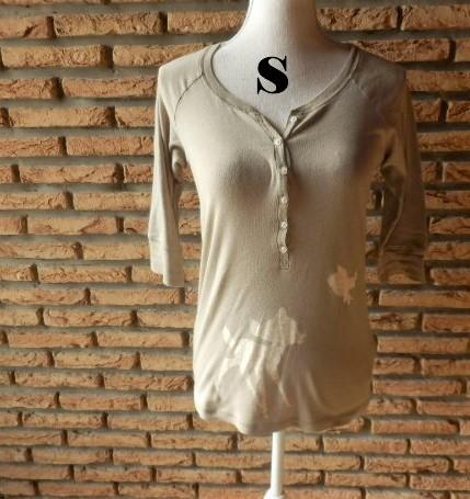 (49) -blouse femme t.36 beige - disney -, Beige, Ophalen of Verzenden, Zo goed als nieuw, Disney -