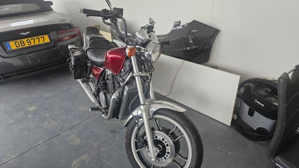 Honda vt750 de 1985, Utilisé