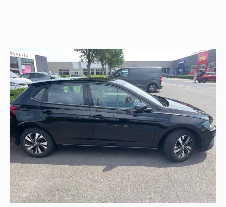 VW POLO TSI 1.0  58.000 km Bj 2019  ongevalvrij, Euro 5, Achat, Noir, 5 portes