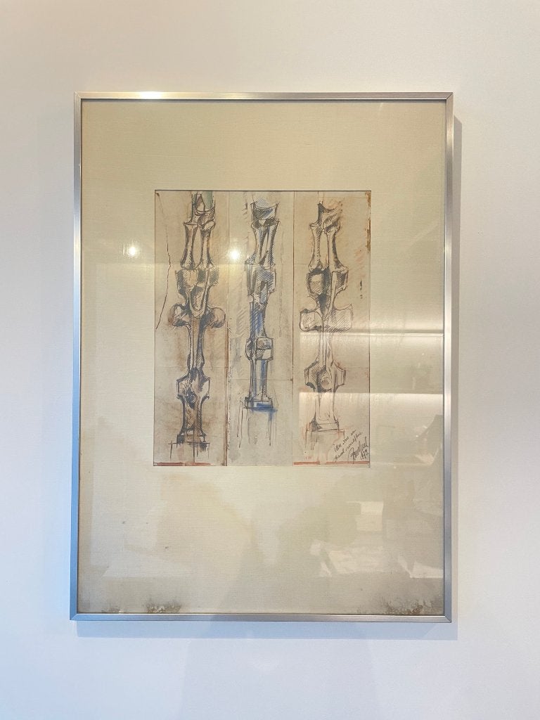 Dessin conceptuel signé par Roger Bonduel (1976), Antiquités & Art, Art | Peinture | Classique, Enlèvement, Encadré, Autres sujets