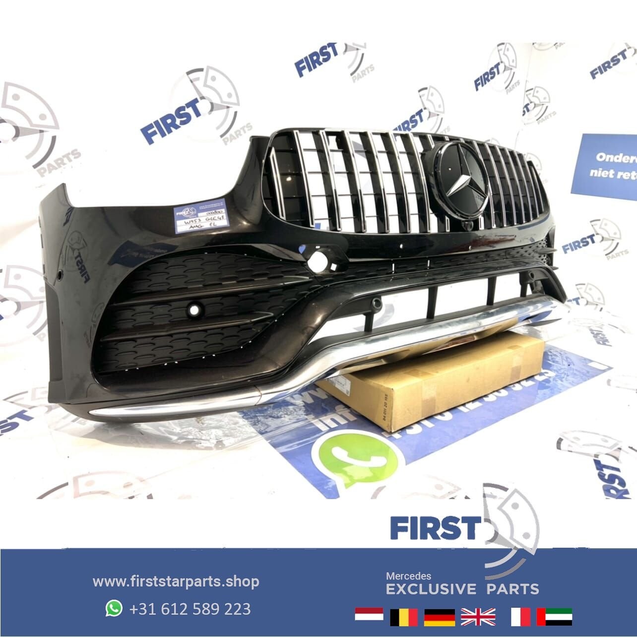W253 FACELIFT GLC 43 AMG VOORBUMPER COMPLEET Mercedes 2016-2, Utilisé, -, Avant, -
