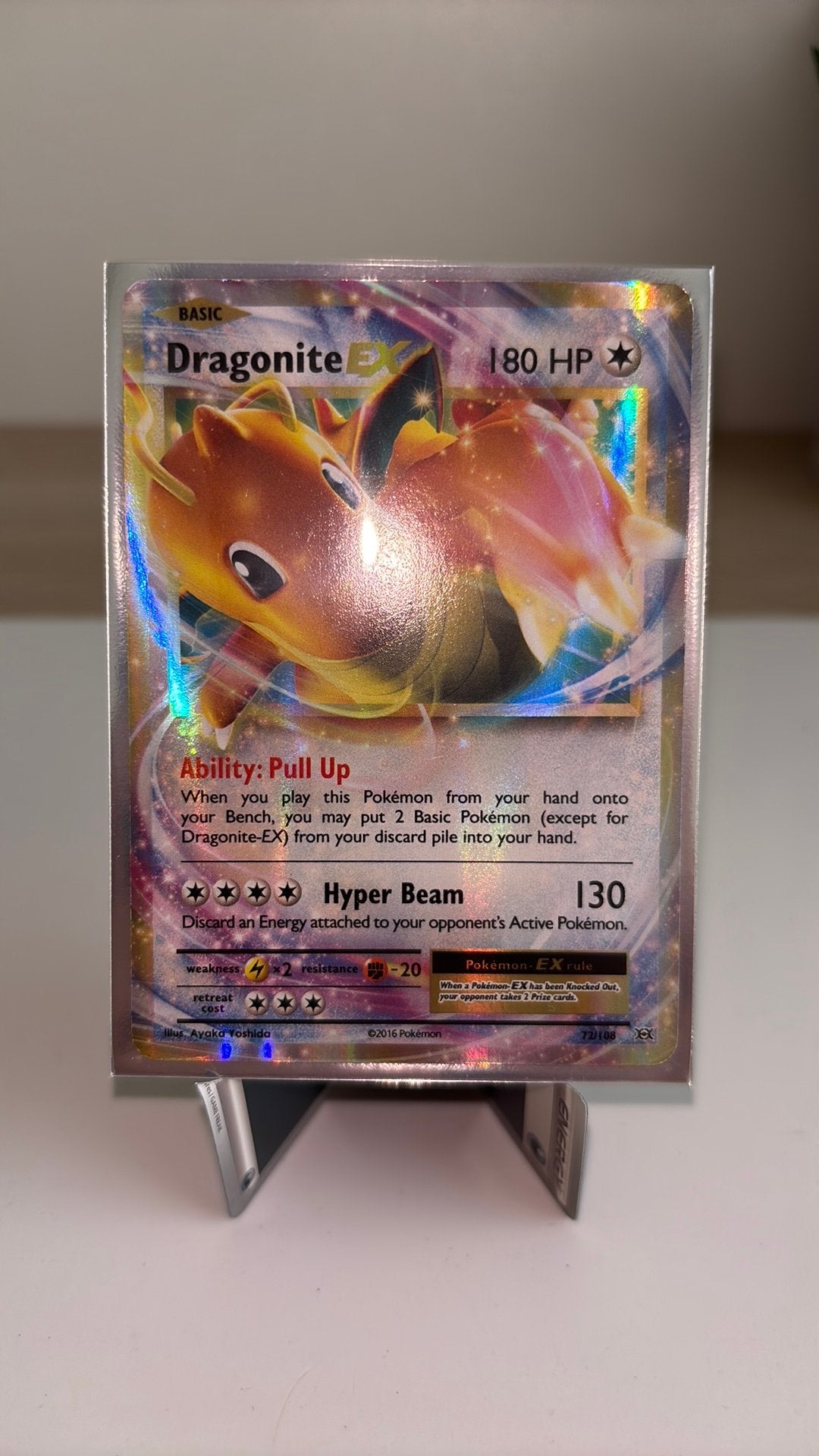 Dragonite EX, Enlèvement, Comme neuf, Cartes en vrac, Foil