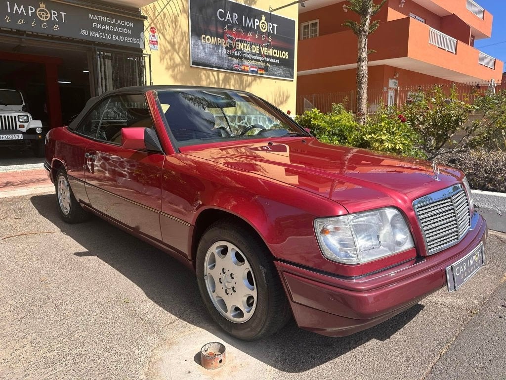 w124 cabrio (a124), Autos, Achat, Cabriolet, Noir, 2 portes