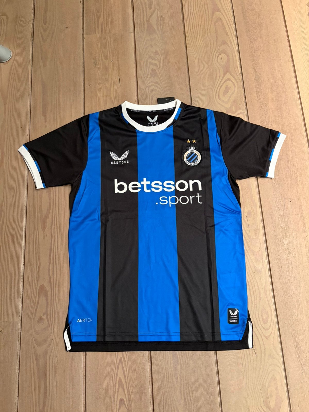Club Brugge mike wisdom, Maat S, Verzenden, Zo goed als nieuw, Shirt