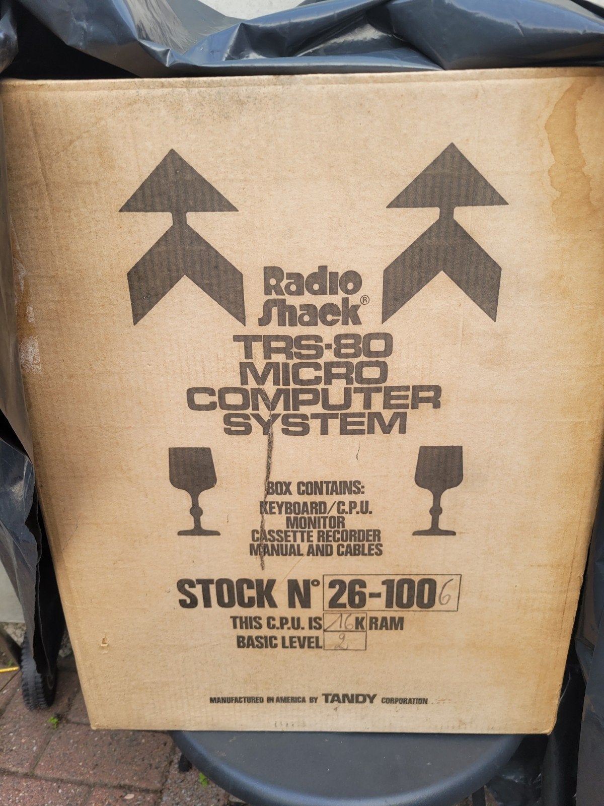 pc trs 80 radio shack model 1 complet avec 2 floppys housse, Enlèvement ou Envoi
