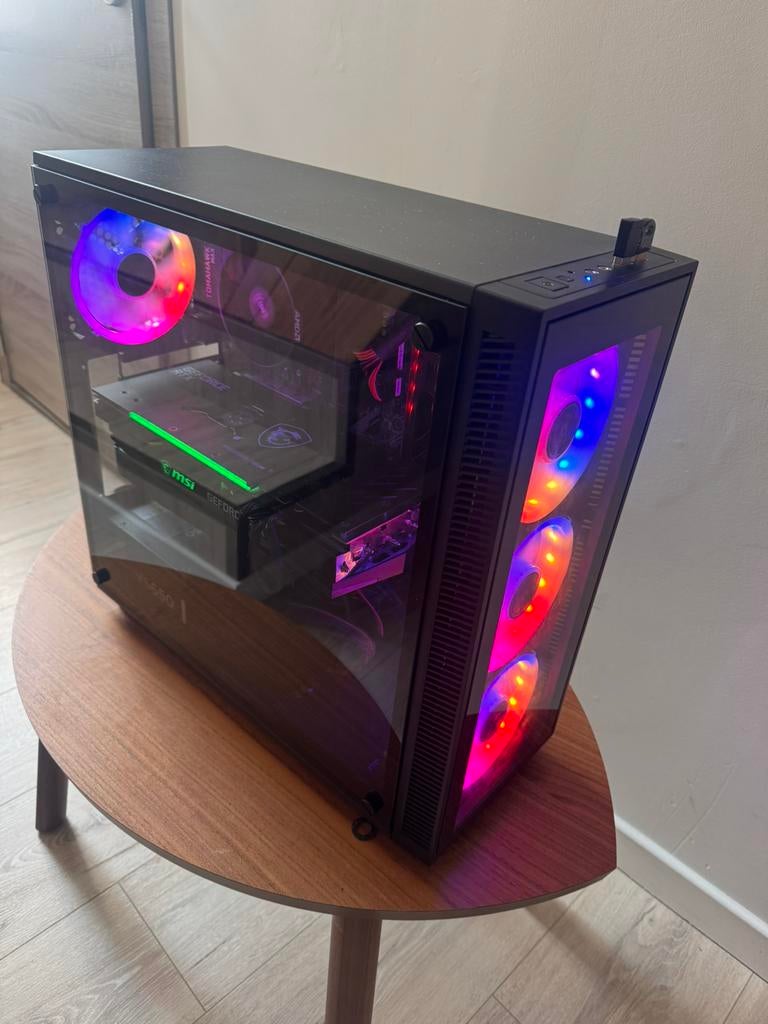 Gaming pc ryzen 5 MSI 3060ti gaming x trio, Ophalen, Gebruikt, Gaming