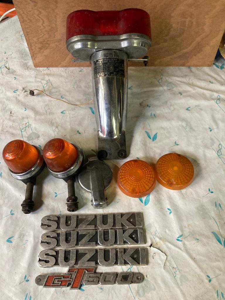 Suzuki gt 500 enkele stukken onderdelen, Ophalen