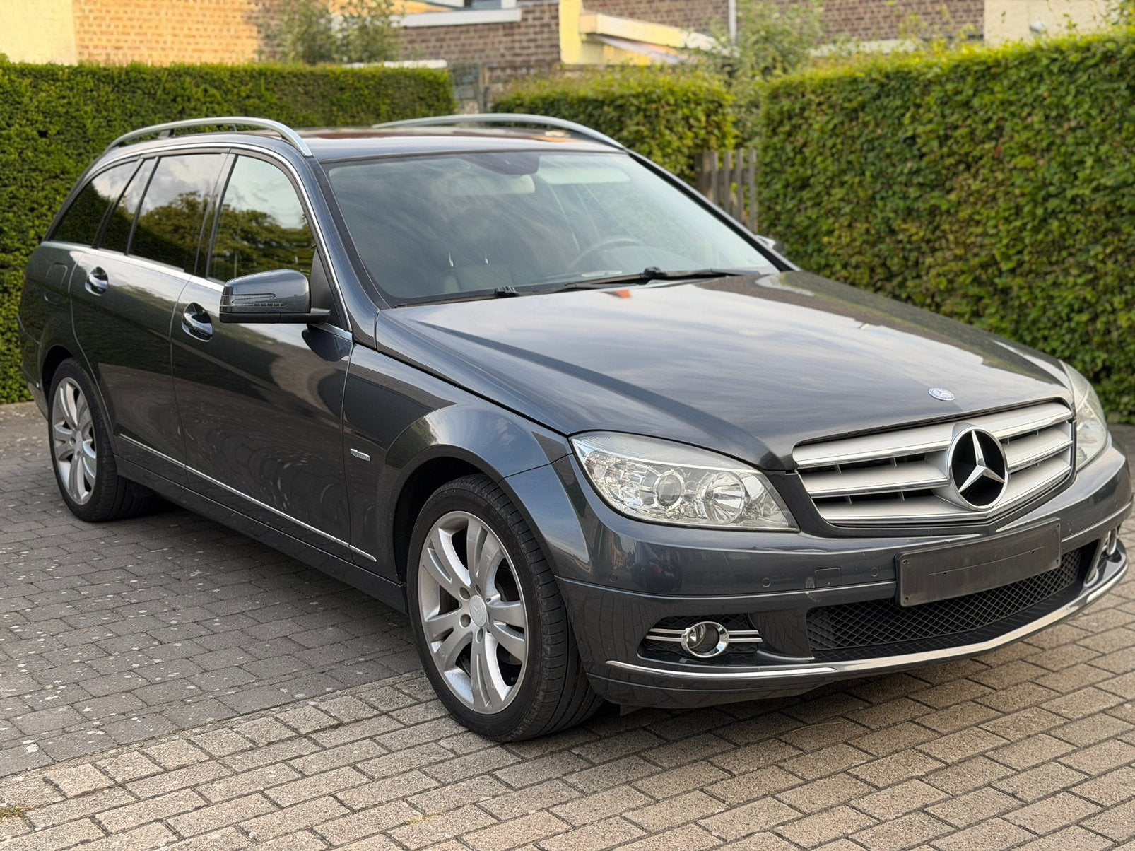 MERCEDES C200 /AVANTGARDE / AUTOMAAT / EURO 5, Auto's, Euro 5, Achterwielaandrijving, Parkeersensor, Leder