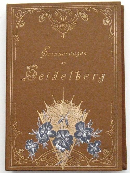 Erinnerungen an Heidelberg [c1900] Leporello 12 blz., Ophalen of Verzenden