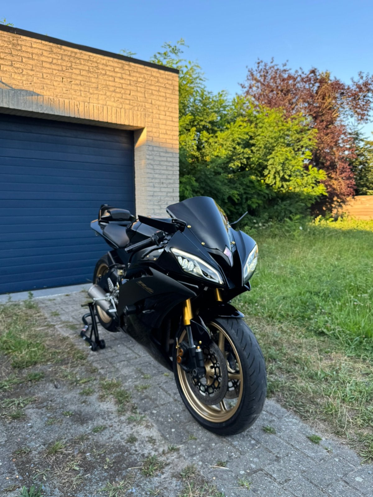 Yamaha R6 Jantes dorée, Motos, Plus de 35 kW, Particulier, 4 cylindres