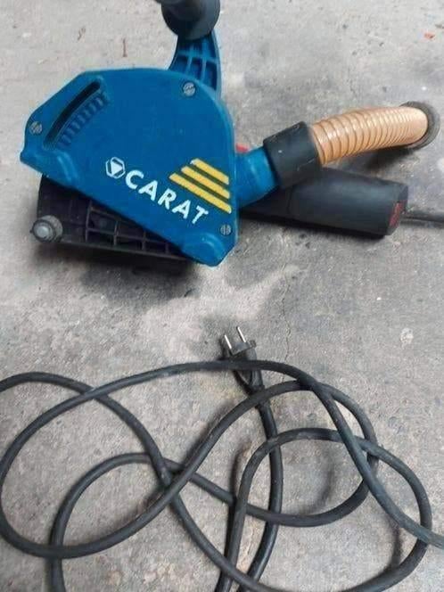 Découpeuse murale pour tranchée Carat, Bricolage & Construction, Enlèvement, Comme neuf, 1000 watts ou plus, Autres types