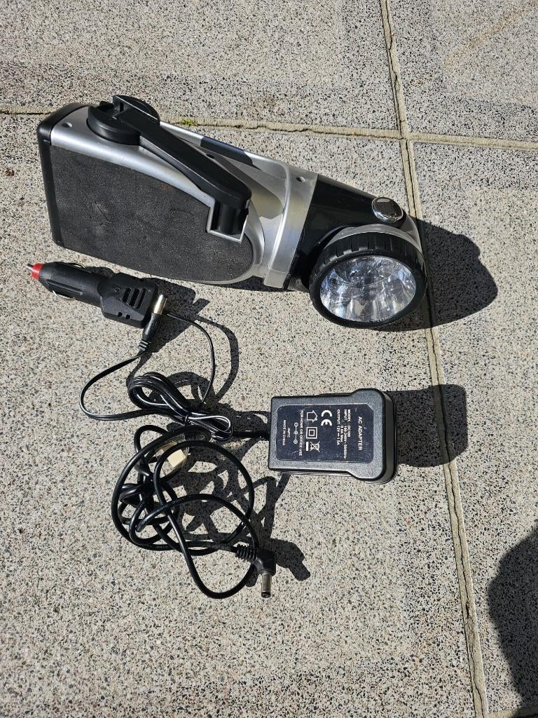 Oplaadbare lamp, Ophalen, Gebruikt